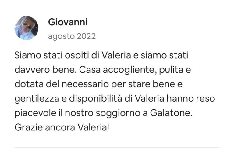 recensione b&b salento galatone puglia dimore casine